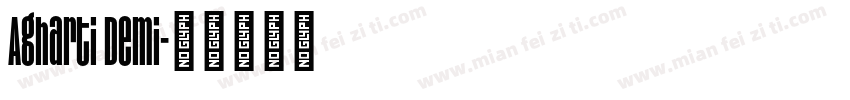 Agharti Demi字体转换